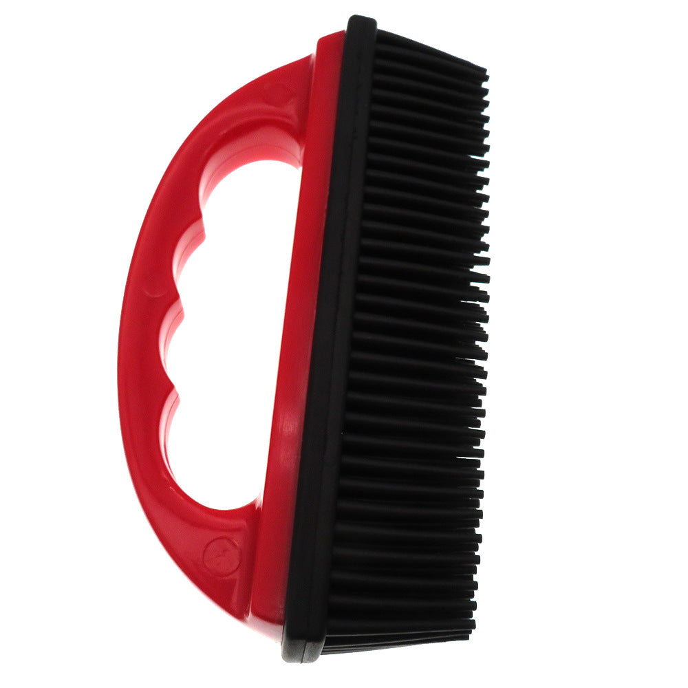Rubber bristle pet bath brush and carpet hair remover, view 8