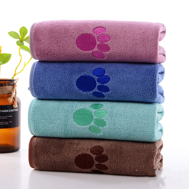 Quick-dry microfiber bath towel for dogs and cats, view 2