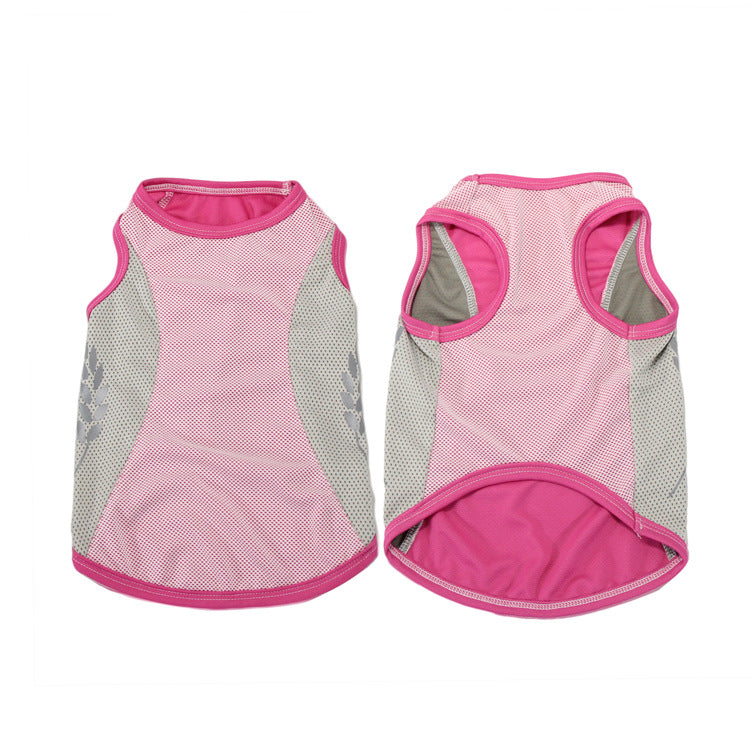 Lightweight reflective summer cooling vest for dogs, view 4