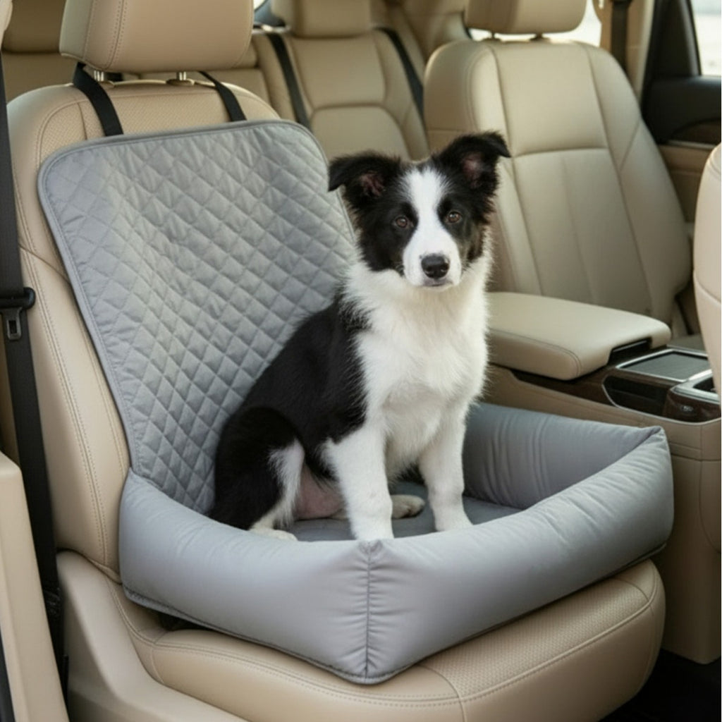 Dog car booster seat for small dogs, view 2