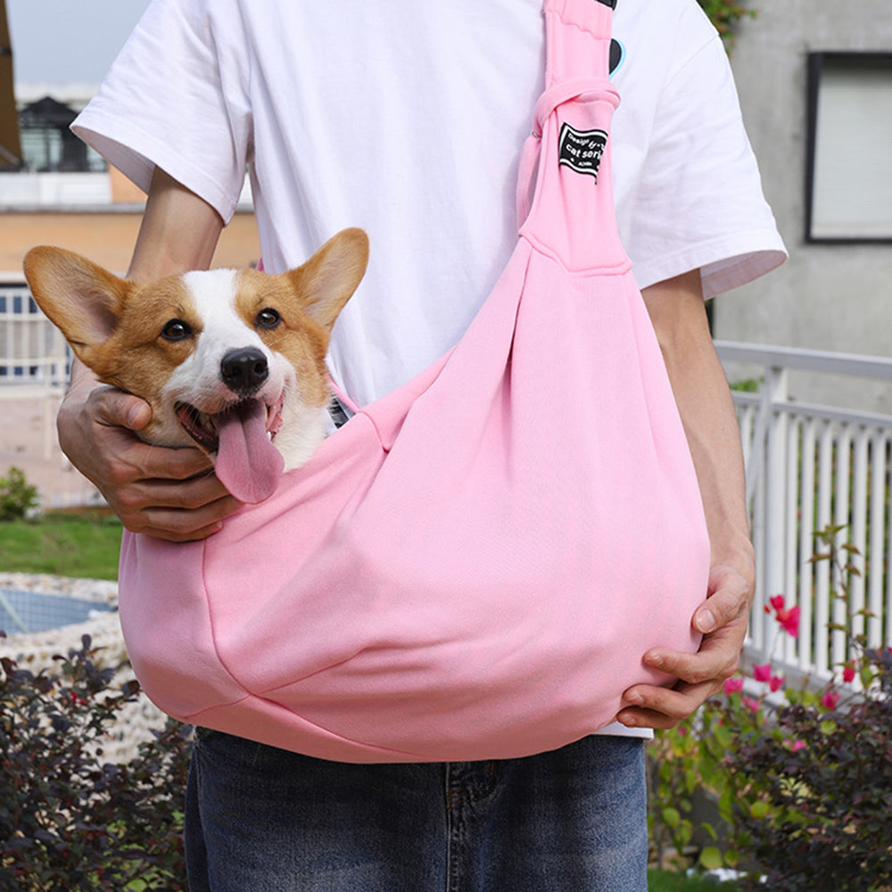 Shoulder sling carrier bag for small dogs and cats, view 6