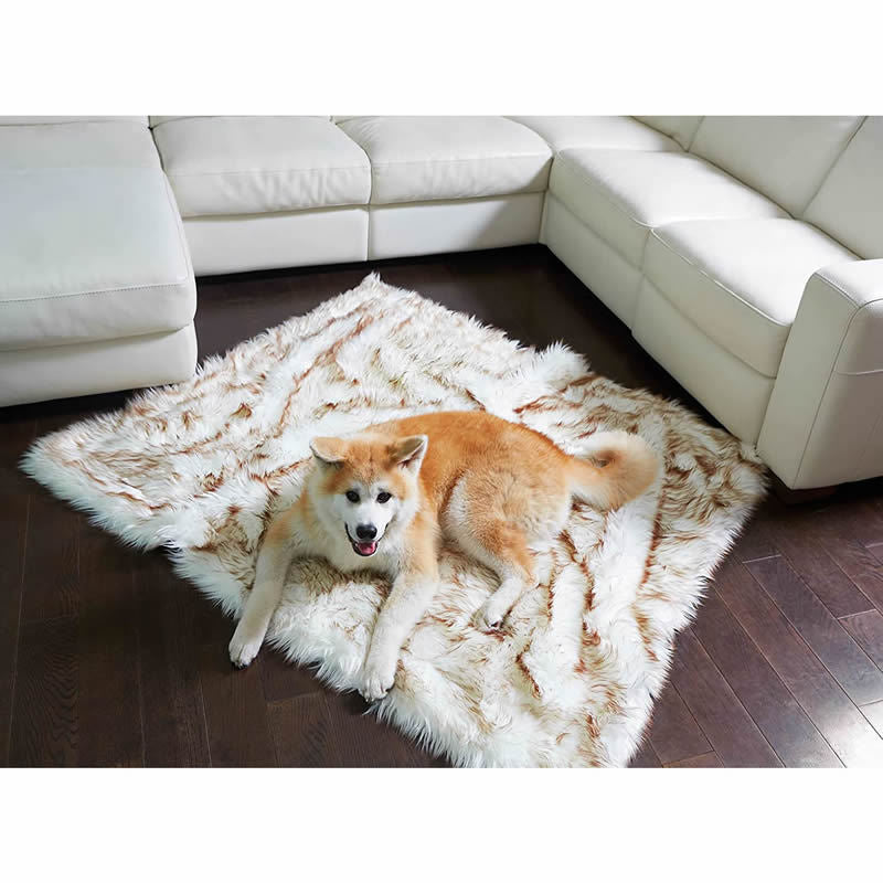 Waterproof dog couch blanket in coffee or black, view 6
