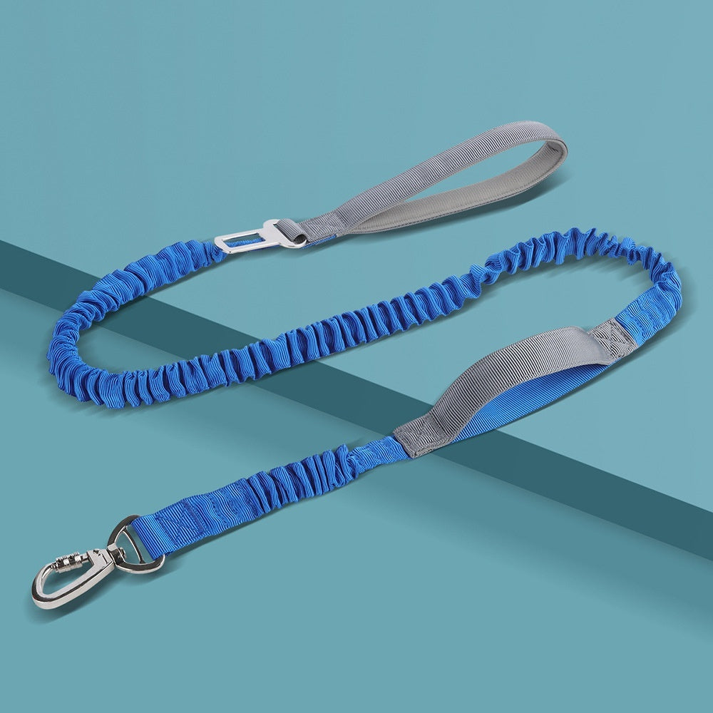 Short reflective bungee dog leash, view 10