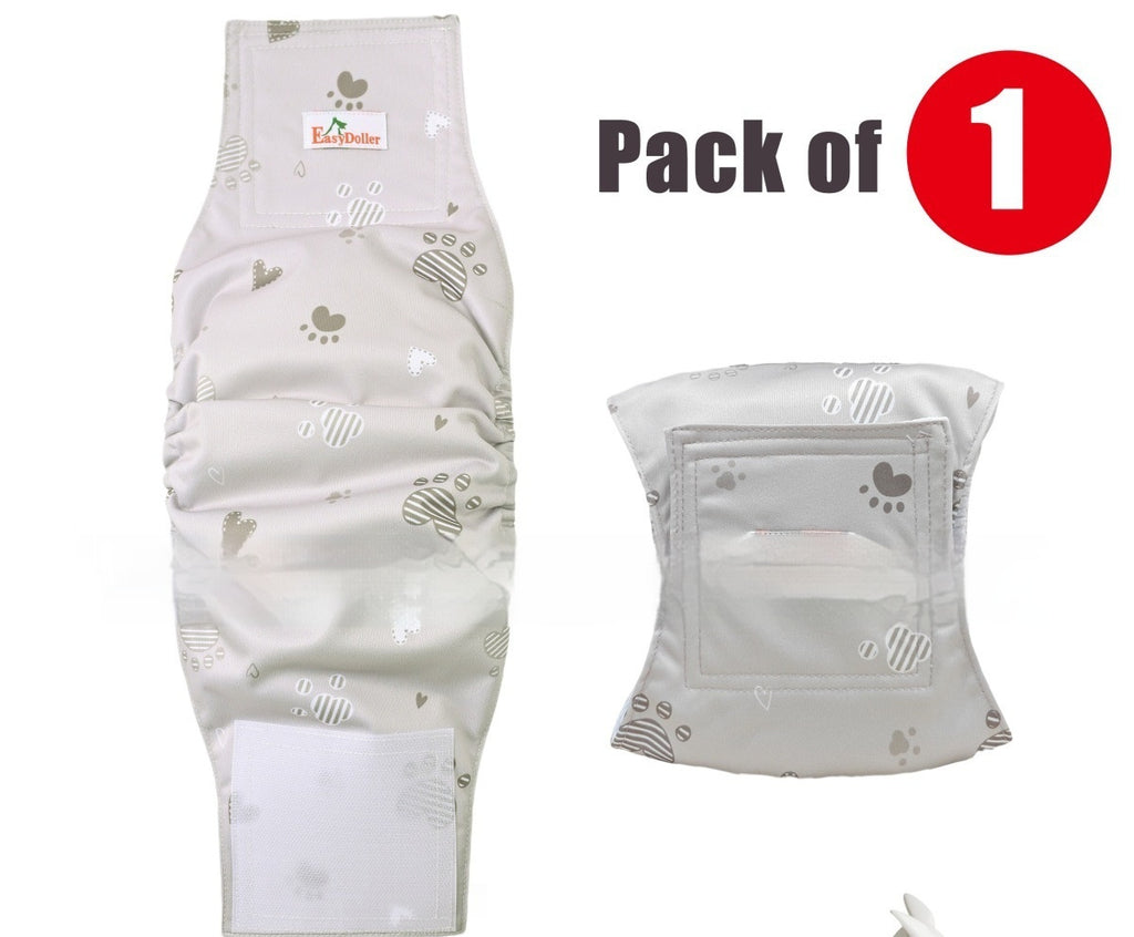 Washable reusable dog diaper sanitary pants, view 6