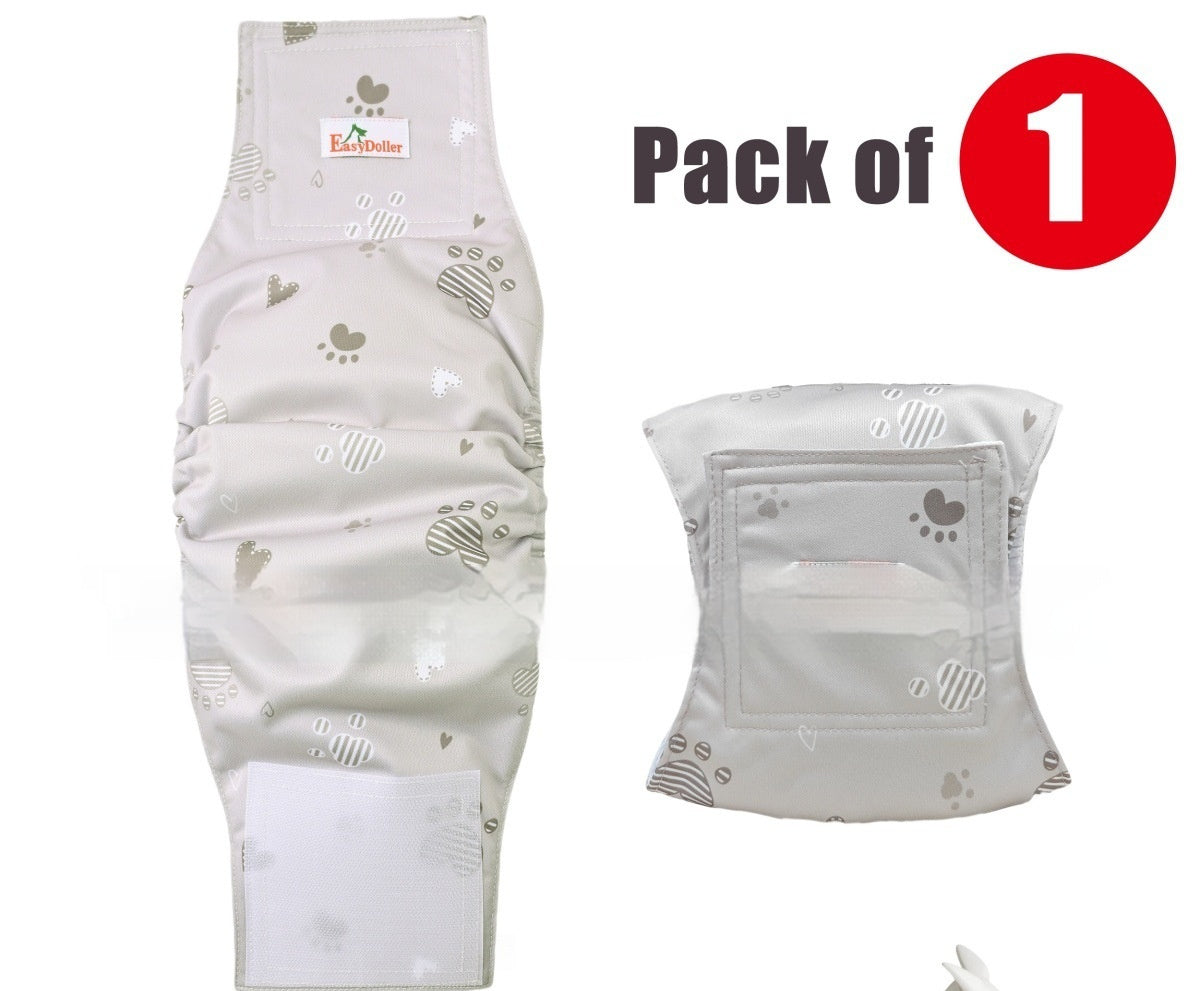 Washable reusable dog diaper sanitary pants, view 6