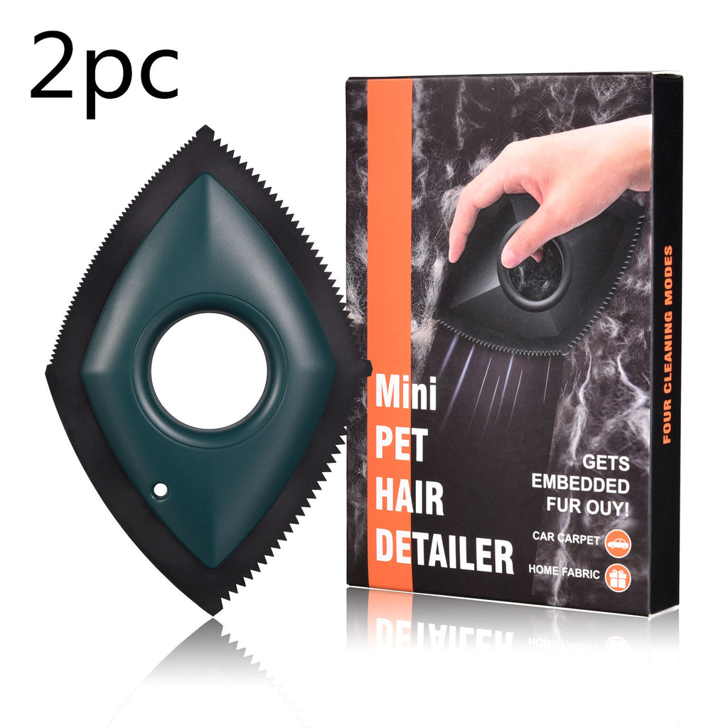 Rubber pet hair remover scraper for carpet, view 5