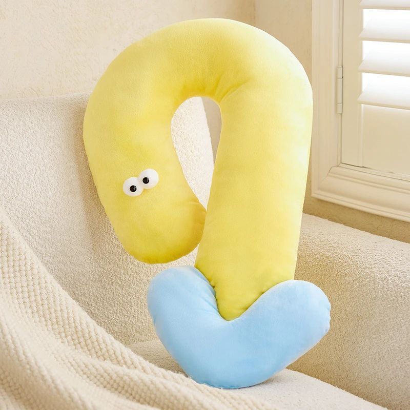 Soft pet neck pillow with sleepy cat-eye design, view 5