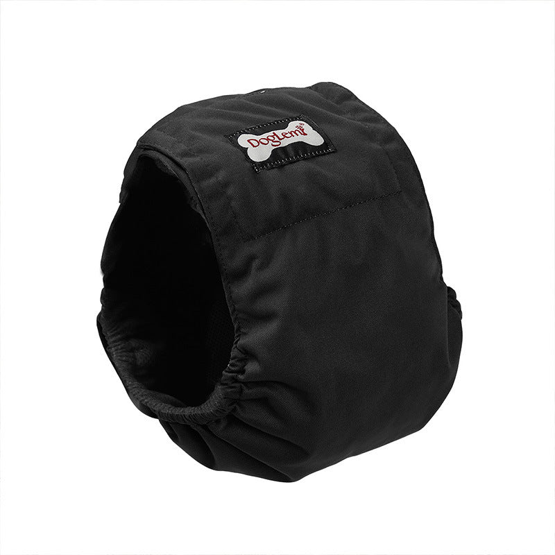Washable male dog belly band wrap, view 3