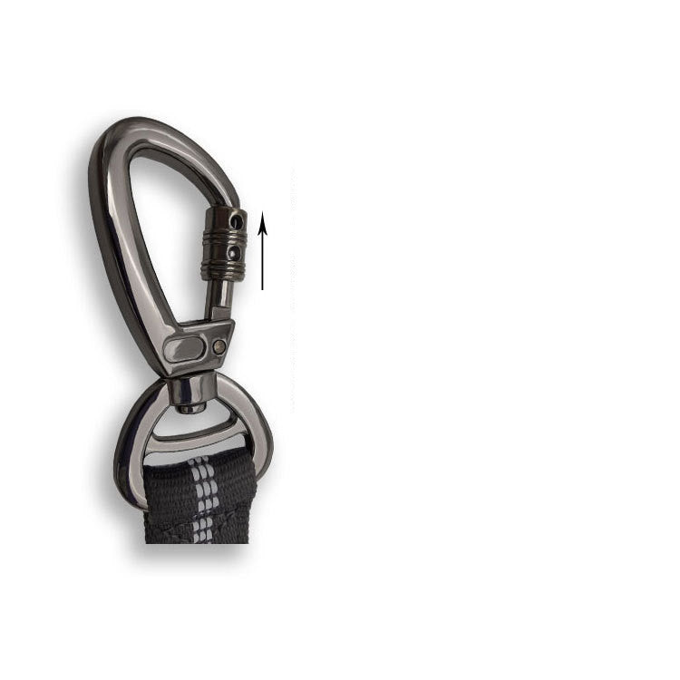 Reflective bungee dog car seat belt restraint, view 6