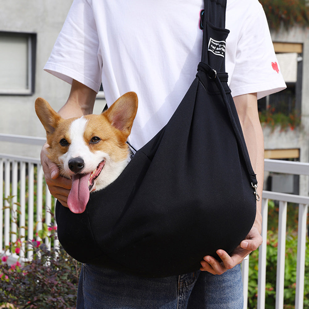Shoulder sling carrier bag for small dogs and cats, view 4