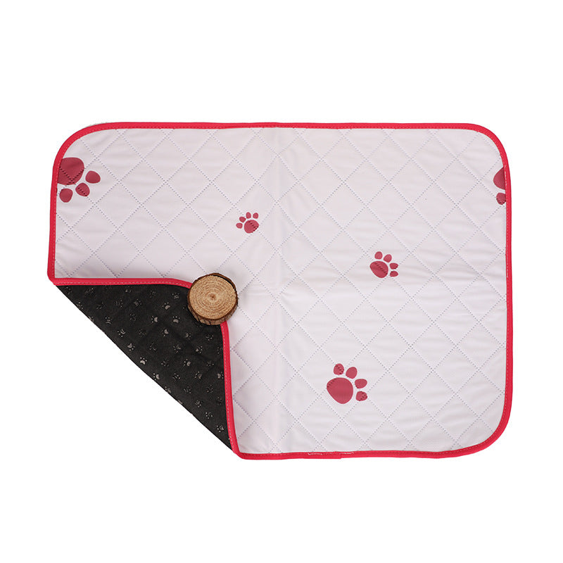Reusable washable dog pee pad training mat, view 3
