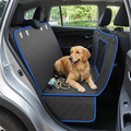 Dog Car Hammock Back Seat Cover with Mesh Window