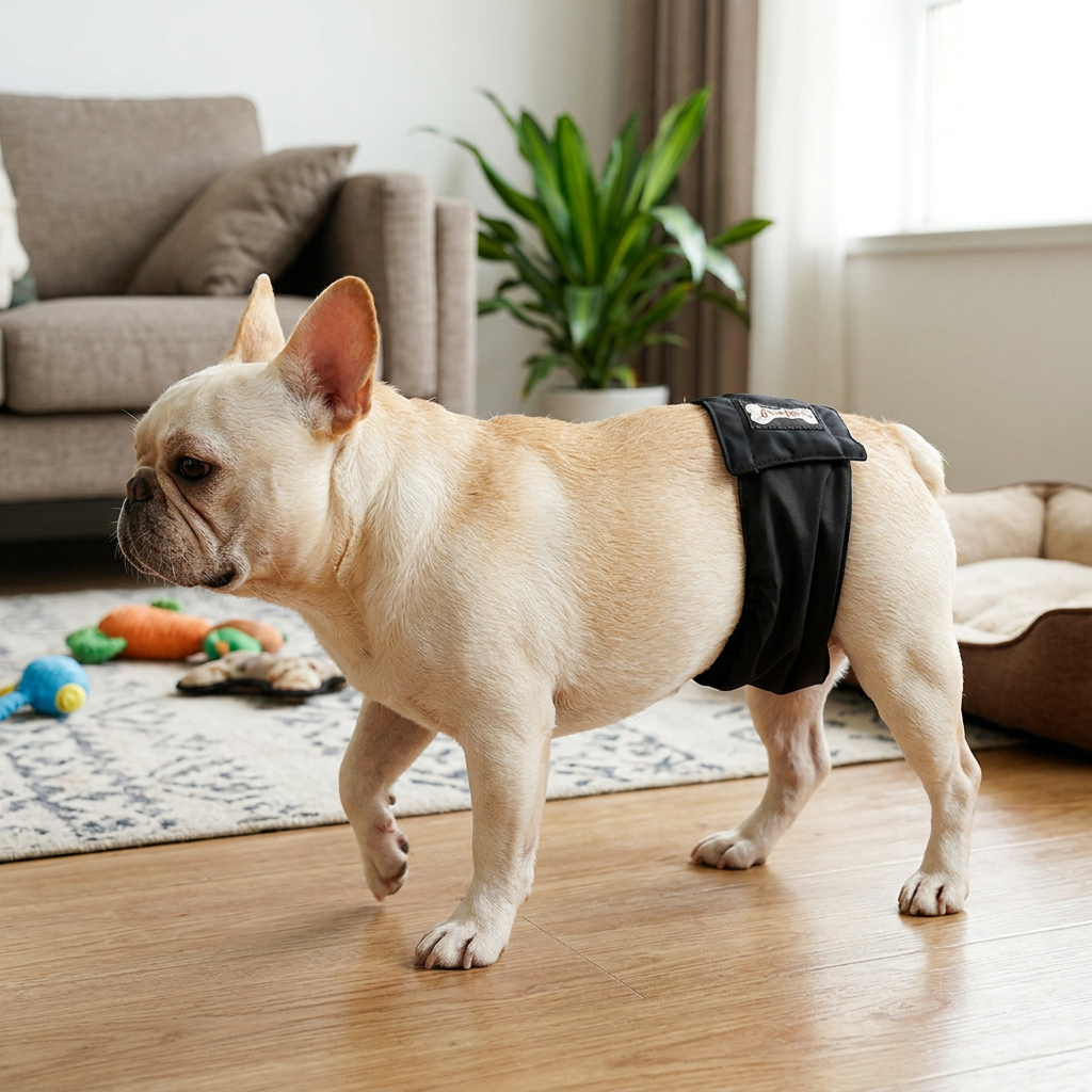 Washable Male Dog Belly Band Reusable Wrap Diaper