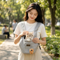 Breathable Cat Carrier Backpack, Lightweight Anti-Escape