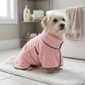 Quick-Dry Dog Bathrobe Towel, Absorbent Microfiber Pet Robe