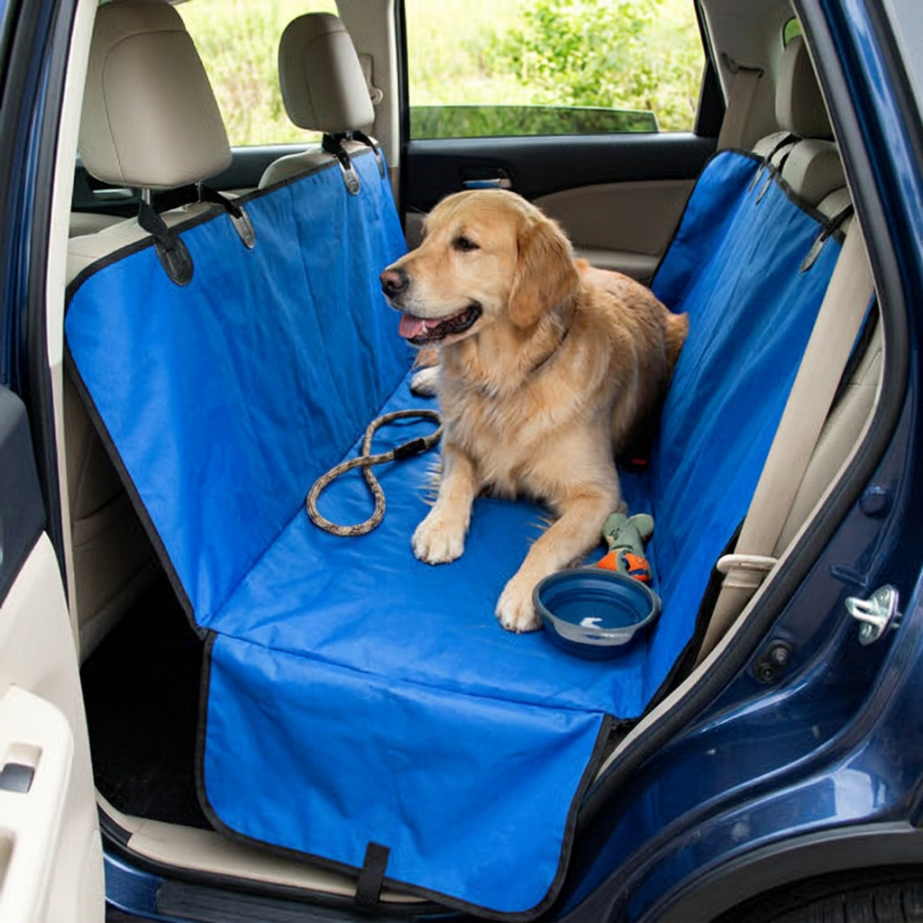 Waterproof Dog Car Seat Cover, Front or Back Seat Oxford