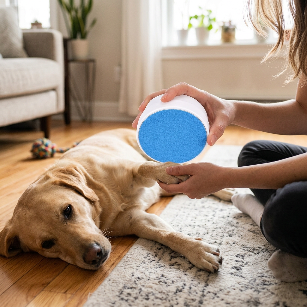 Dog Nail File Board Handheld Scratch Pad for Nails